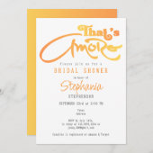 Invitation Cocktail italien Aperol qui est plus Fête des mari (Devant / Derrière)