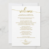 Invitation Cocktail Itinéraire mariage - Mariage Icon Bienven (Dos)