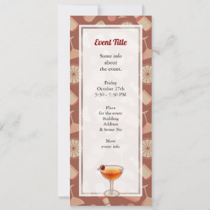 Invitation Cocktail Manhattan