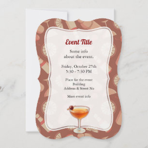 Invitation Cocktail Manhattan