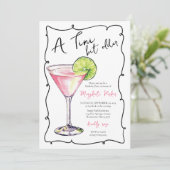 Invitation Cocktail Martini fête d'anniversaire (Debout devant)