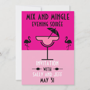 Invitation Cocktail Mix And Mingle