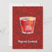 Invitation Cocktail Negroni (Devant)