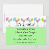 Invitation Cocktail Party (Devant / Derrière)
