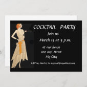 Invitation Cocktail Party (Devant / Derrière)