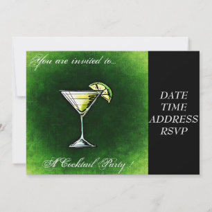 Invitation Cocktail Party Absinthe