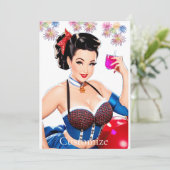 Invitation Cocktail Party Girl Thunder_Cove (Debout devant)