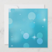 Invitation Cocktail Party pour l'invitation de la mariée (Dos)