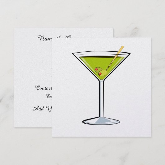 Invitation Cocktail Party - SRF (Devant / Derrière)