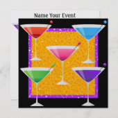 Invitation Cocktail PARTY - SRF (Devant / Derrière)