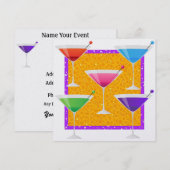 Invitation Cocktail PARTY - SRF (Devant / Derrière)