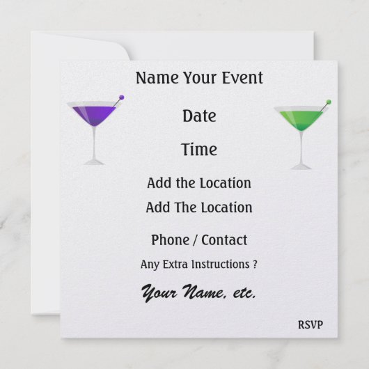 Invitation Cocktail PARTY - SRF (Dos)