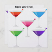 Invitation Cocktail PARTY - SRF (Devant / Derrière)