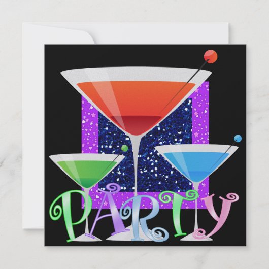 Invitation Cocktail PARTY - SRF (Devant)