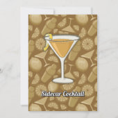 Invitation Cocktail Sidecar (Devant)