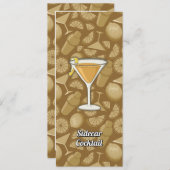 Invitation Cocktail Sidecar (Devant / Derrière)