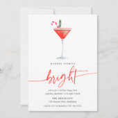 Invitation Cocktail sucre de canne | Fête de vacances (Devant)