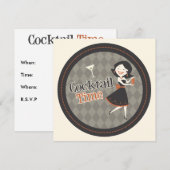 Invitation Cocktail Time (Devant / Derrière)