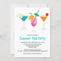 Cocktail Tropical d'été Fête de Piscine pour Adult