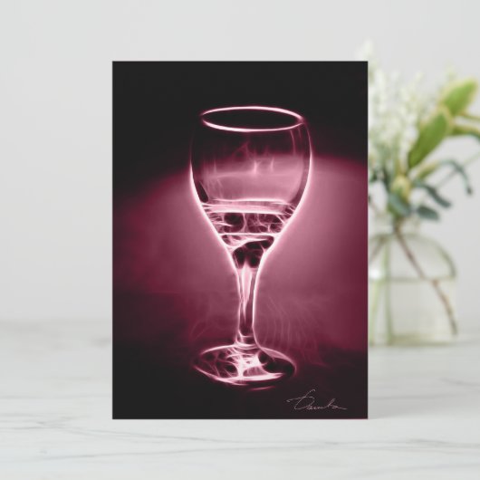 Invitation Cocktail VIN (Debout devant)