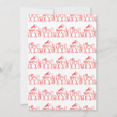 Invitation Cocktail Whimsical Boissons Fête de Vacances Perso (Dos)