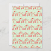 Invitation Cocktail Whimsical Boissons Fête de Vacances Perso (Dos)