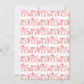 Invitation Cocktail Whimsical Boissons Personnalisé Anniversa (Dos)