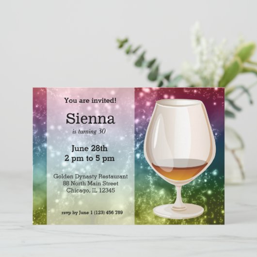 Invitation Cocktails (Debout devant)