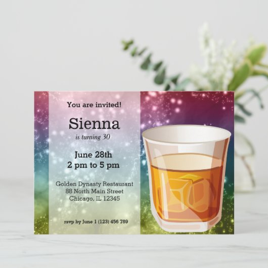 Invitation Cocktails (Debout devant)