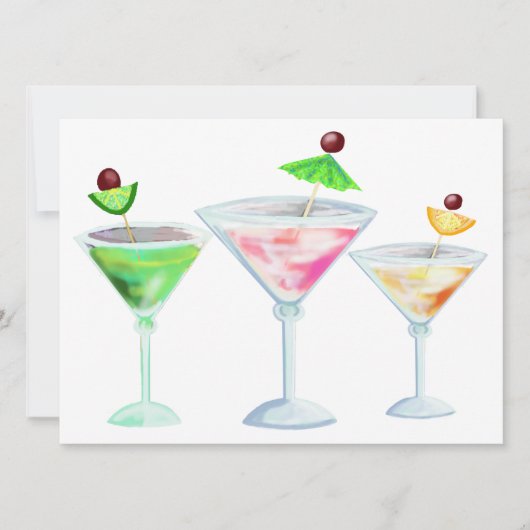 Invitation cocktails (Devant)