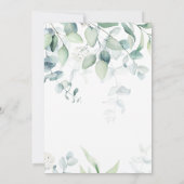 Invitation Cocktails and Dinner Party Eucalyptus Botanical (Dos)