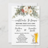 Invitation Cocktails & Brews Before I do Winter Shower (Devant)