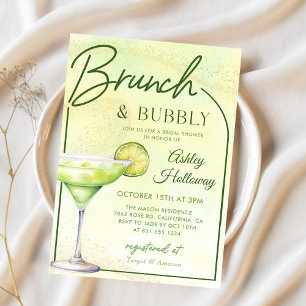 Invitation Cocktails Brunch & Bubbly Fête des mariées