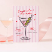 Invitation Cocktails & Canapes Girls Night Birthday