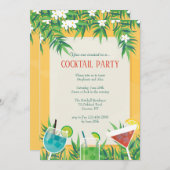 Invitation Cocktails d'été (Devant / Derrière)