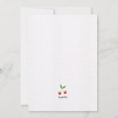 Invitation Cocktails d'été (Dos)