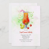 Invitation Cocktails d'été (Devant / Derrière)