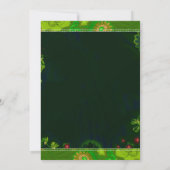 Invitation Cocktails élégants Collecte de fonds Enchères sile (Dos)