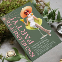 Cocktails élégants Retro Bachelorette Party