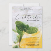 Invitation Cocktails et conversation (Devant)