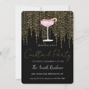 Invitation Cocktails Festive Boissons Cute