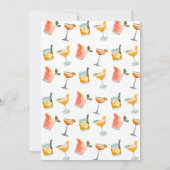 Invitation Cocktails Fête de Noël aux Esprits (Dos)