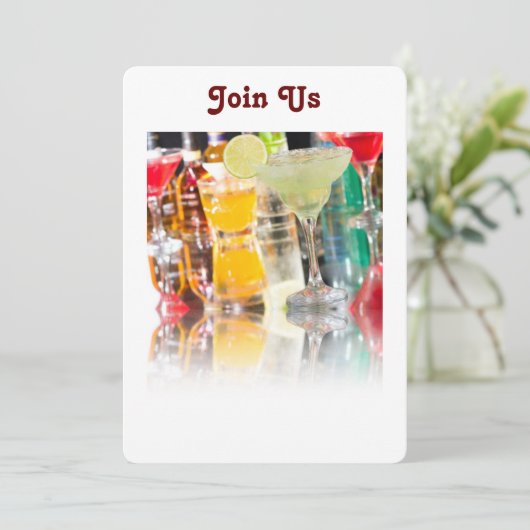 INVITATION "COCKTAILS GALORE" (Debout devant)