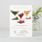 Invitation Cocktails Halloween, Boissons, Fête de Bachelorett (Debout devant)