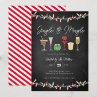 Cocktails Jingle & Mingle Noël