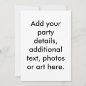 Invitation - Cocktails Pop Art (Dos)