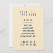 Invitation cocon dauphin (Dos)