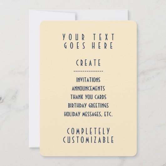 Invitation cocon dauphin (Dos)