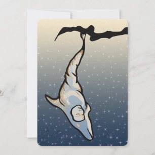 Invitation cocon dauphin