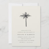 Invitation Coconut Palm (Devant)